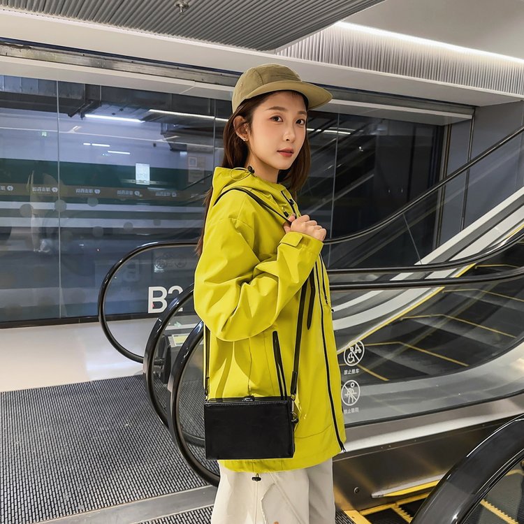 PU Crossbody Small Square Bag with Stitching Detail Summer 2026 - Image 2
