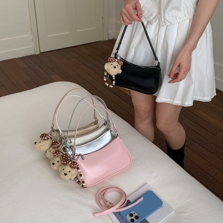 Women's Casual Minimalist Hobo Bag with Zip Closure - Summer 2026 - Image 4