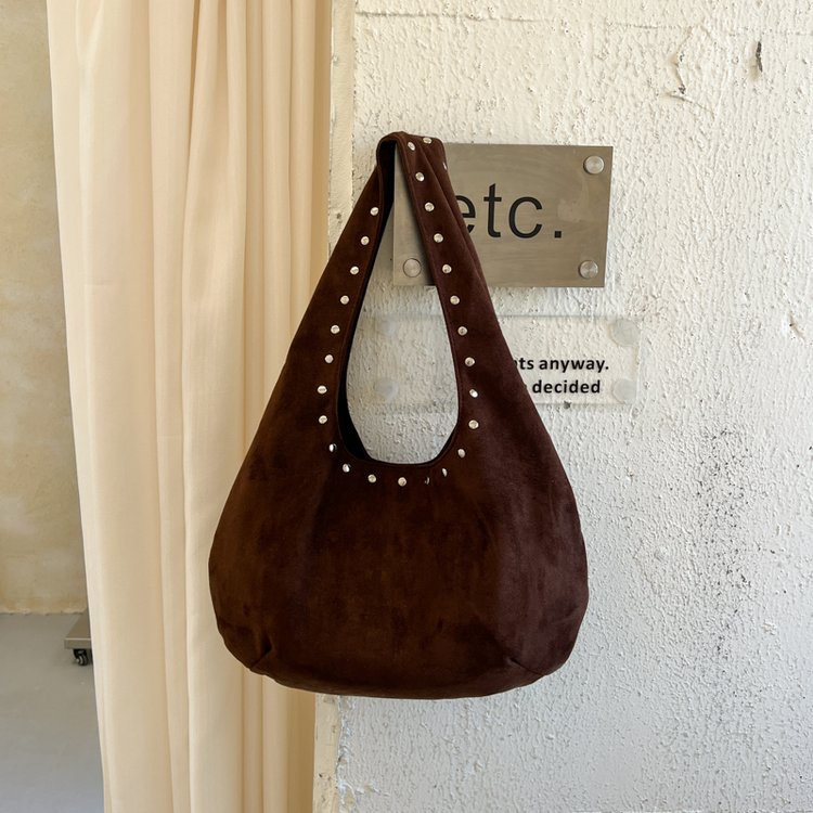 Women's Leopard Print Hobo Bag with Magnetic Closure - Image 2